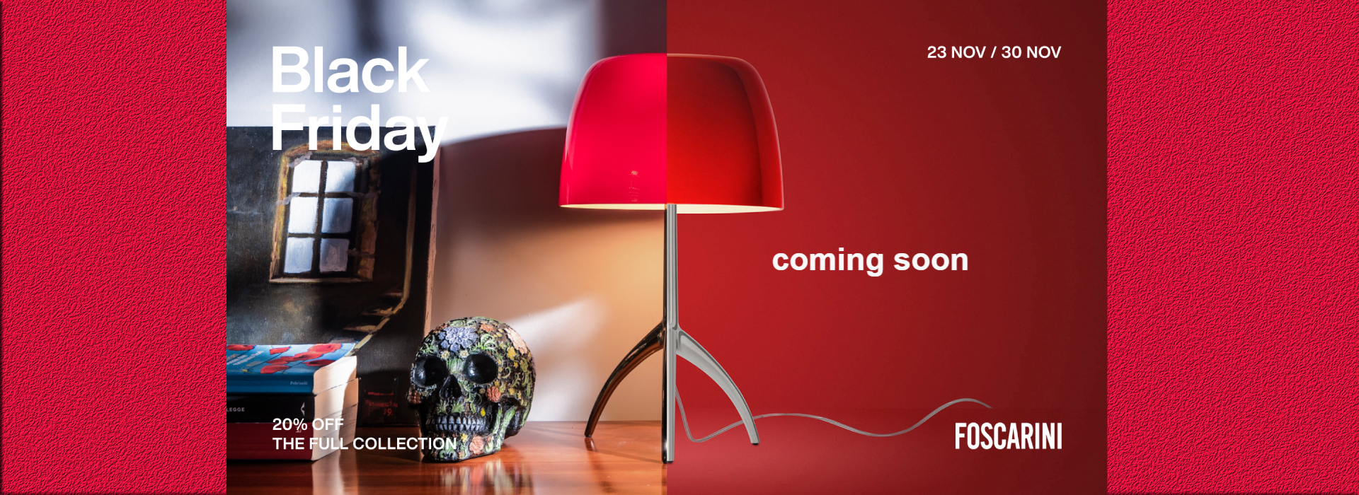 black friday foscarini 2026