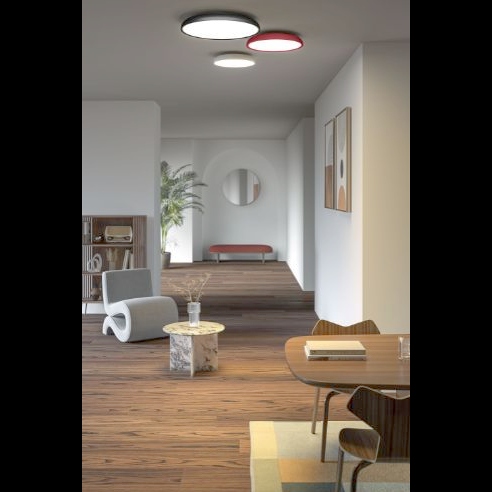 Lampada da soffitto Zero 50 di Lumen Center in alluminio. SKU:ZR36501. ..