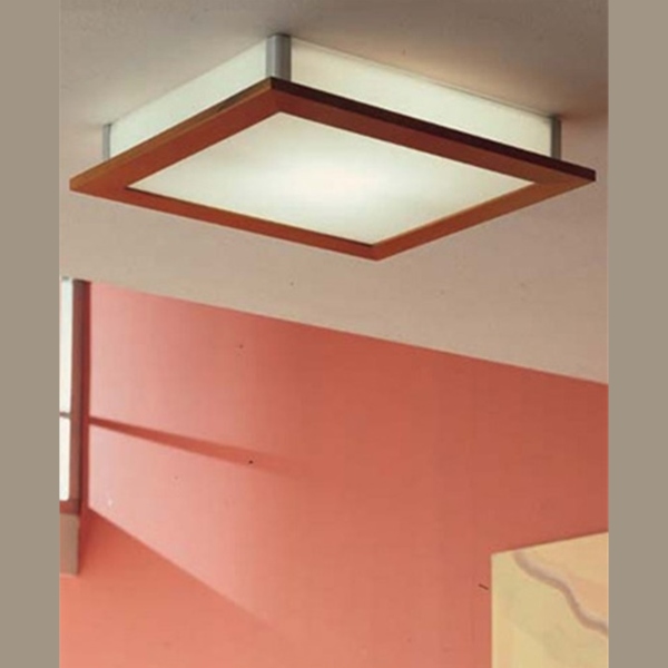 Lampada da parete/soffitto Flat 40 di Status per interni