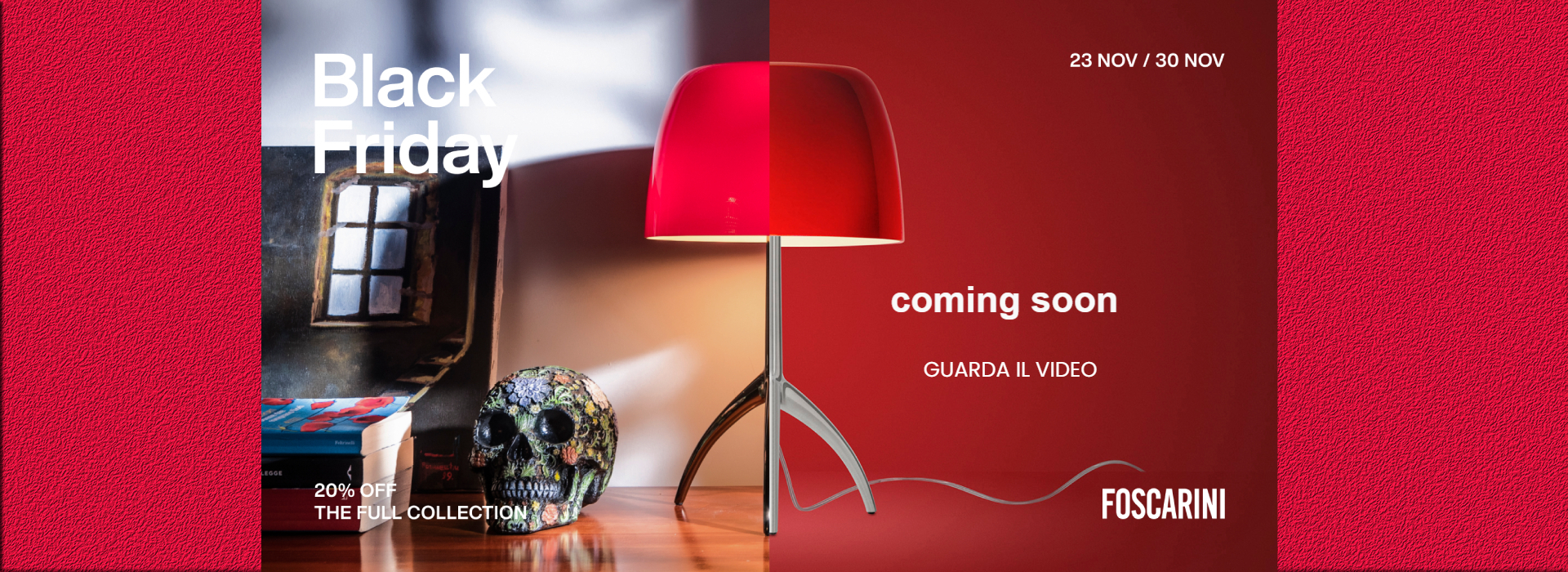 black friday foscarini 2026